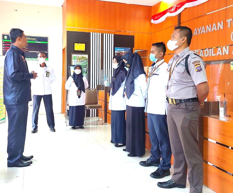 brifing petugas PTSP Security 221121 1