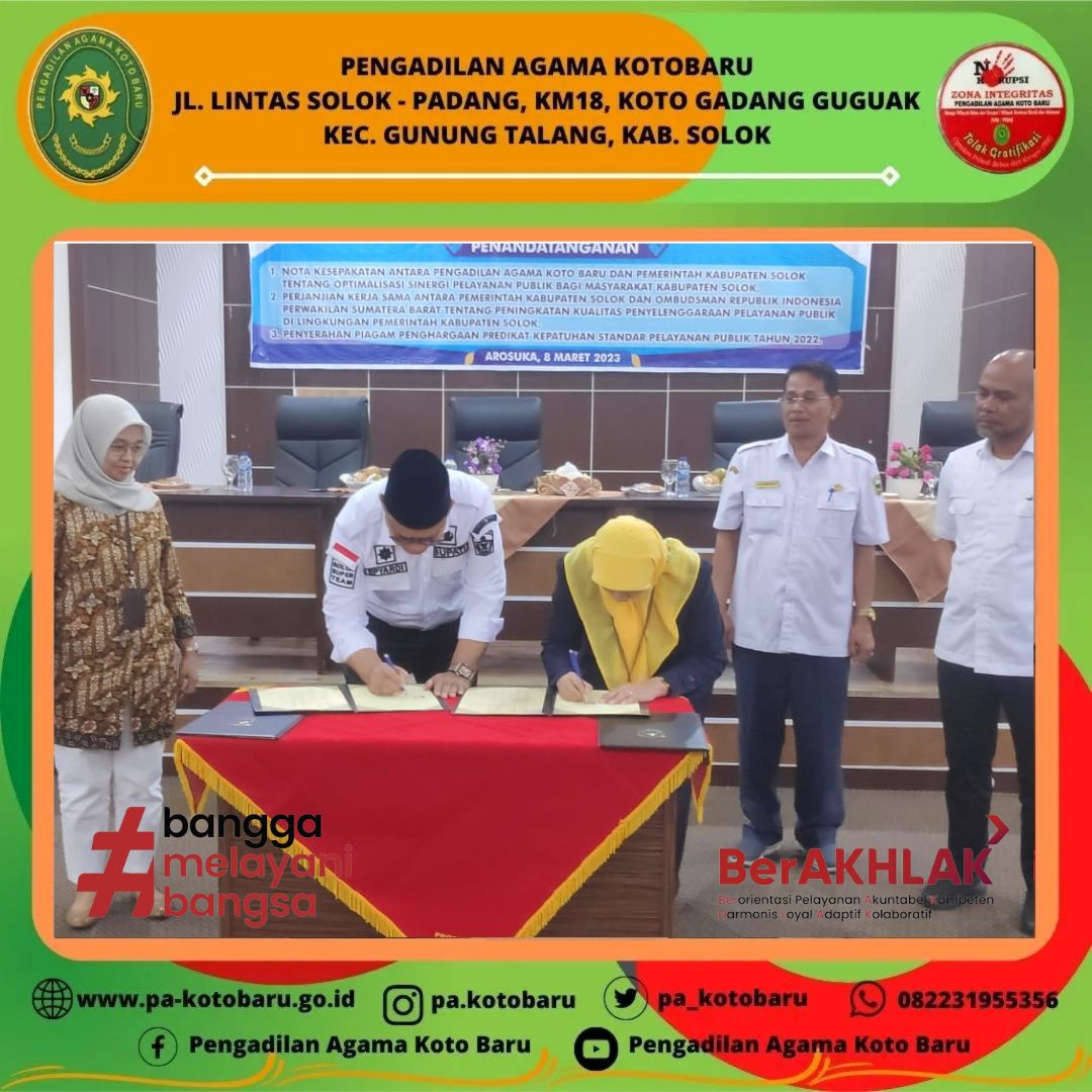 MOU dengan Bupati 08032023