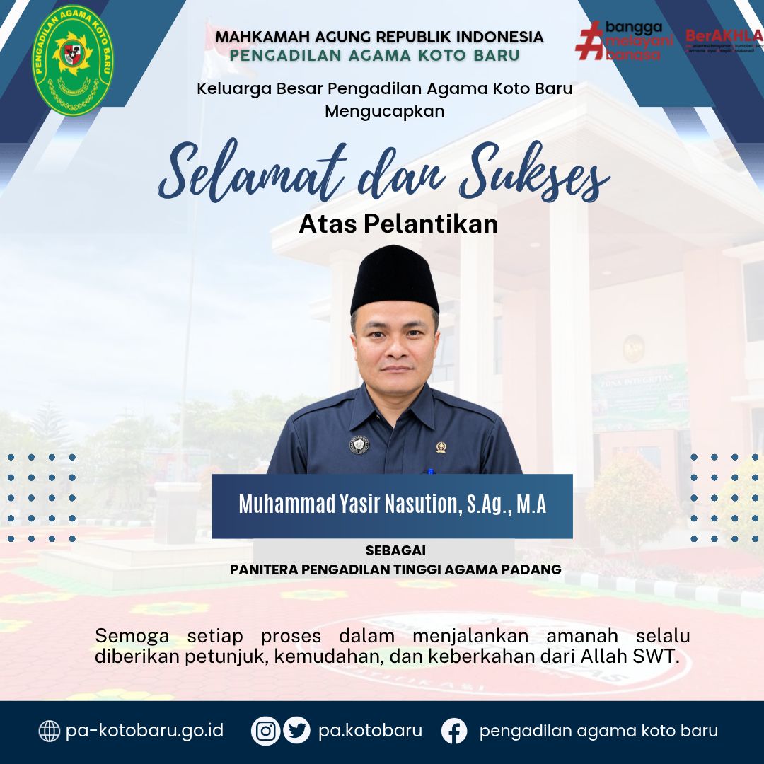 ucapan pelantikan penitera PTA